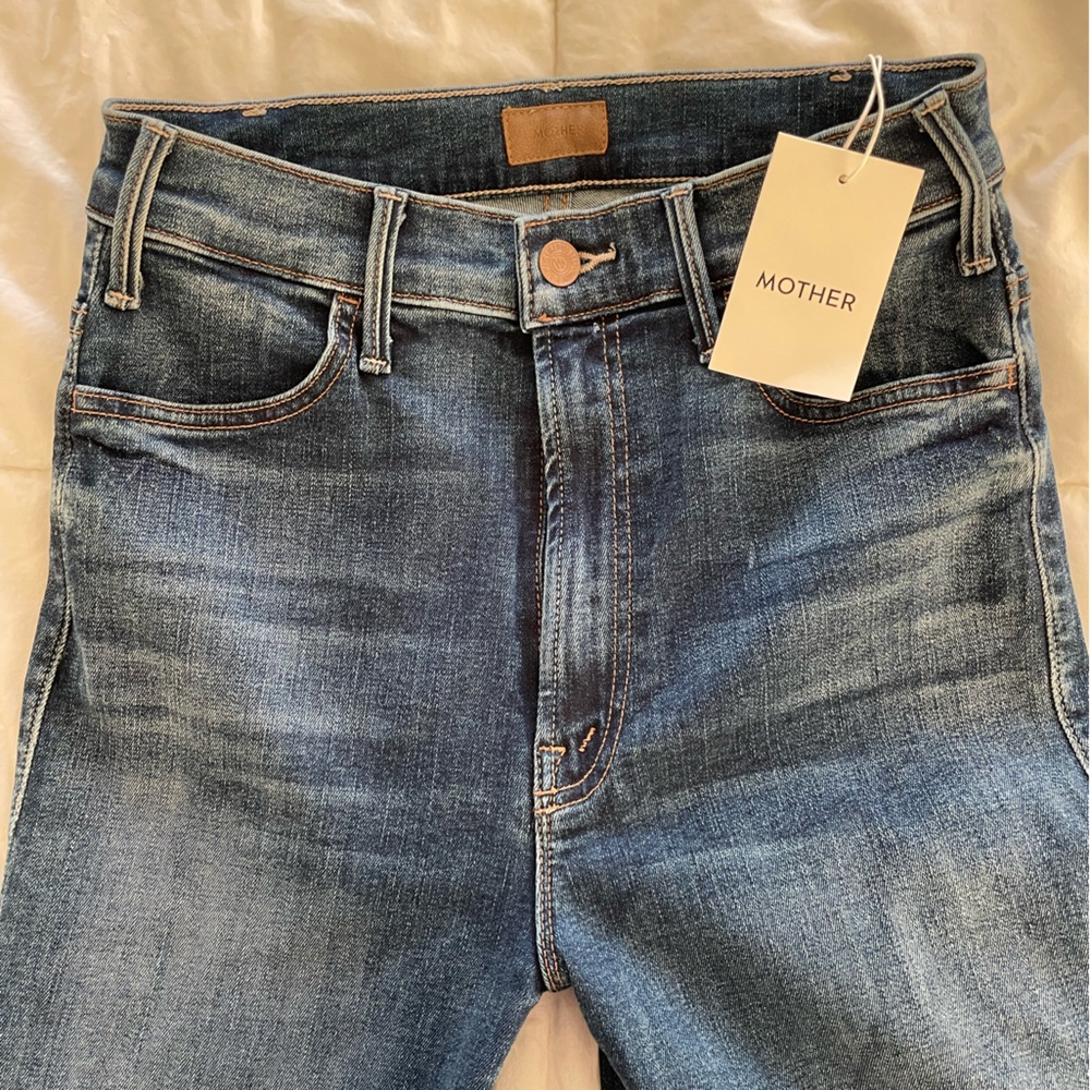 MOTHER Wife Leg Jeans NWT